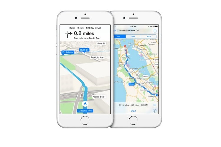 اپل به منظور توسعه سرویس نقشه خود، کمپانی Coherent Navigation را خرید